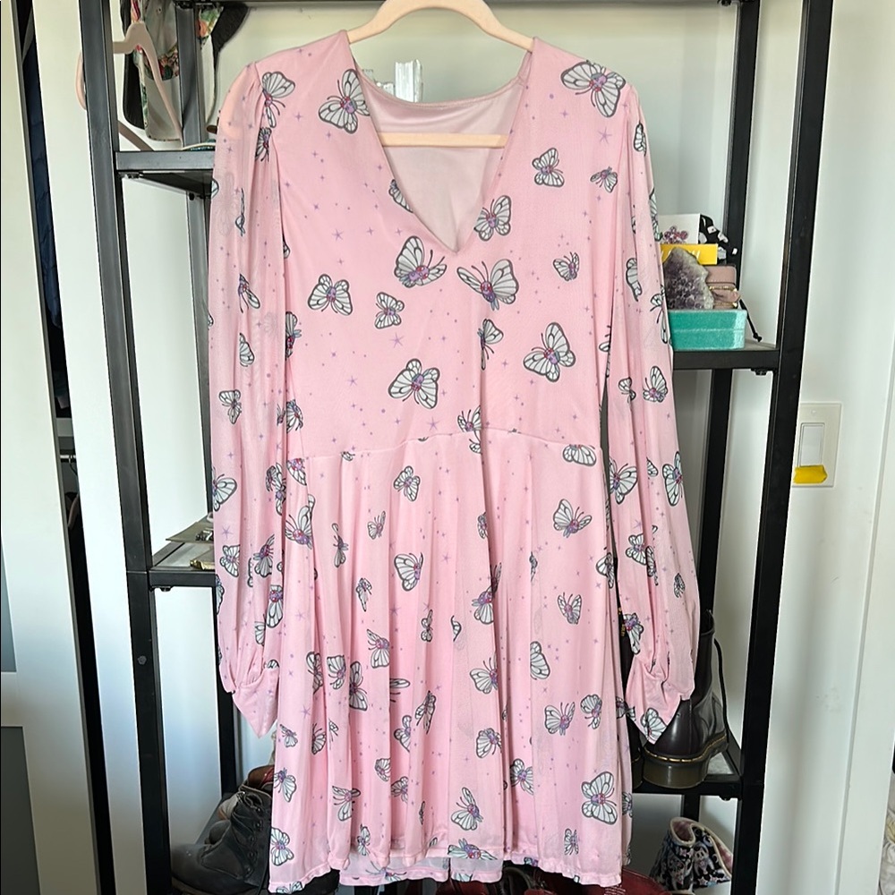 Blackmilk x Pokemon Sheer Romance Butterfree Dress